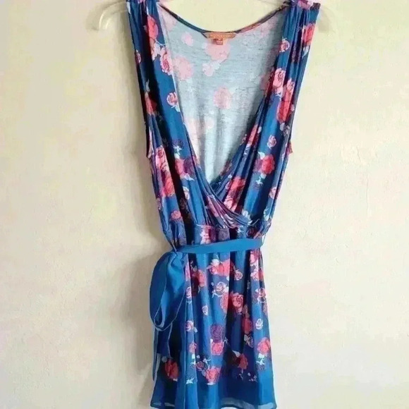 Modcloth floral sleeveless Tunic top size medium - Picture 5 of 10